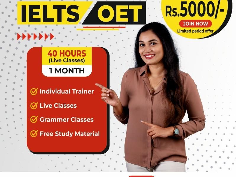 Online IELTS and OET availability in Guardillance Study Abroad