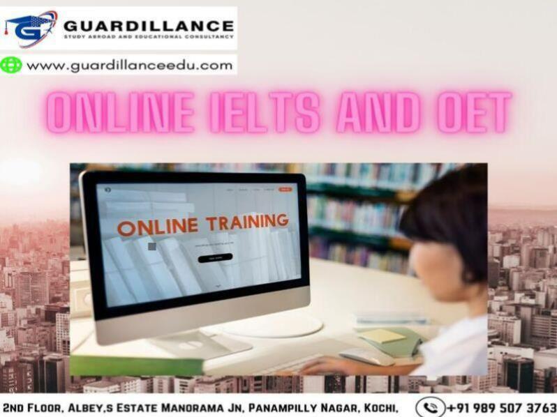 Online IELTS and OET availability in Guardillance study abroad Kochi