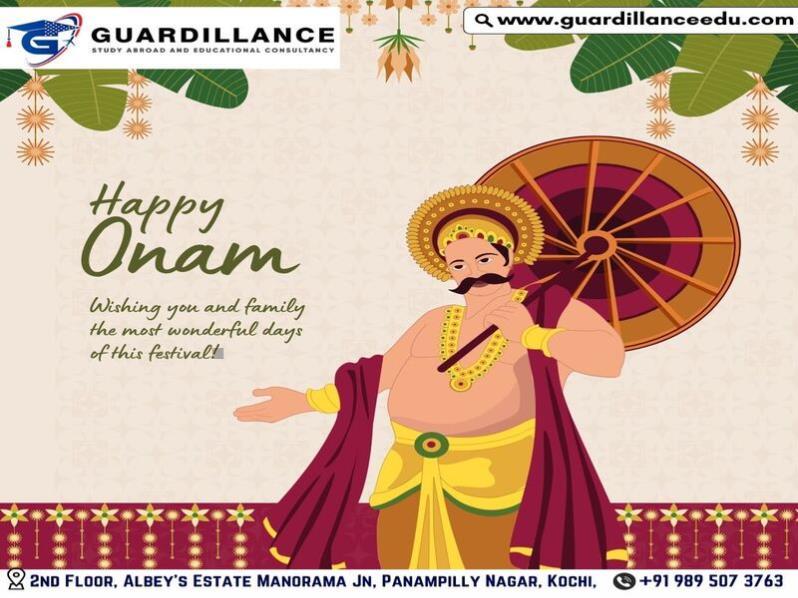 Onam Festival  in Guardillance Study Abroad in Kochi