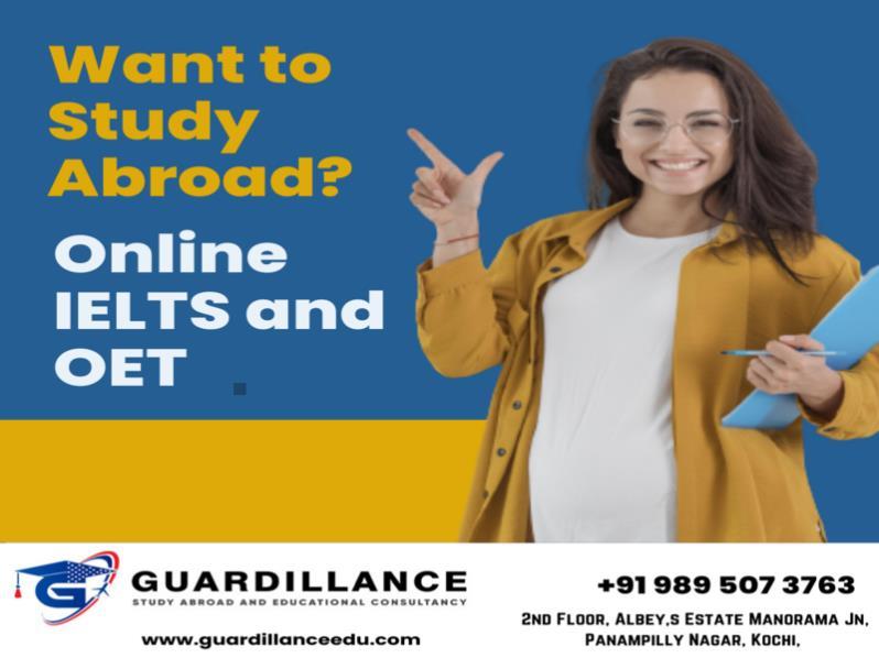 Online IELTS and OET in  Guardillance Study Abroad
