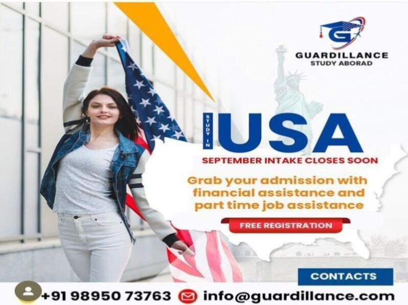 Study in USA availability of Guardillance Study Abroad in Kochi